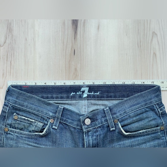 7 for All mankind A Pocket Dark Denim Men’s Jeans 30 T530061U - Picture 10 of 11